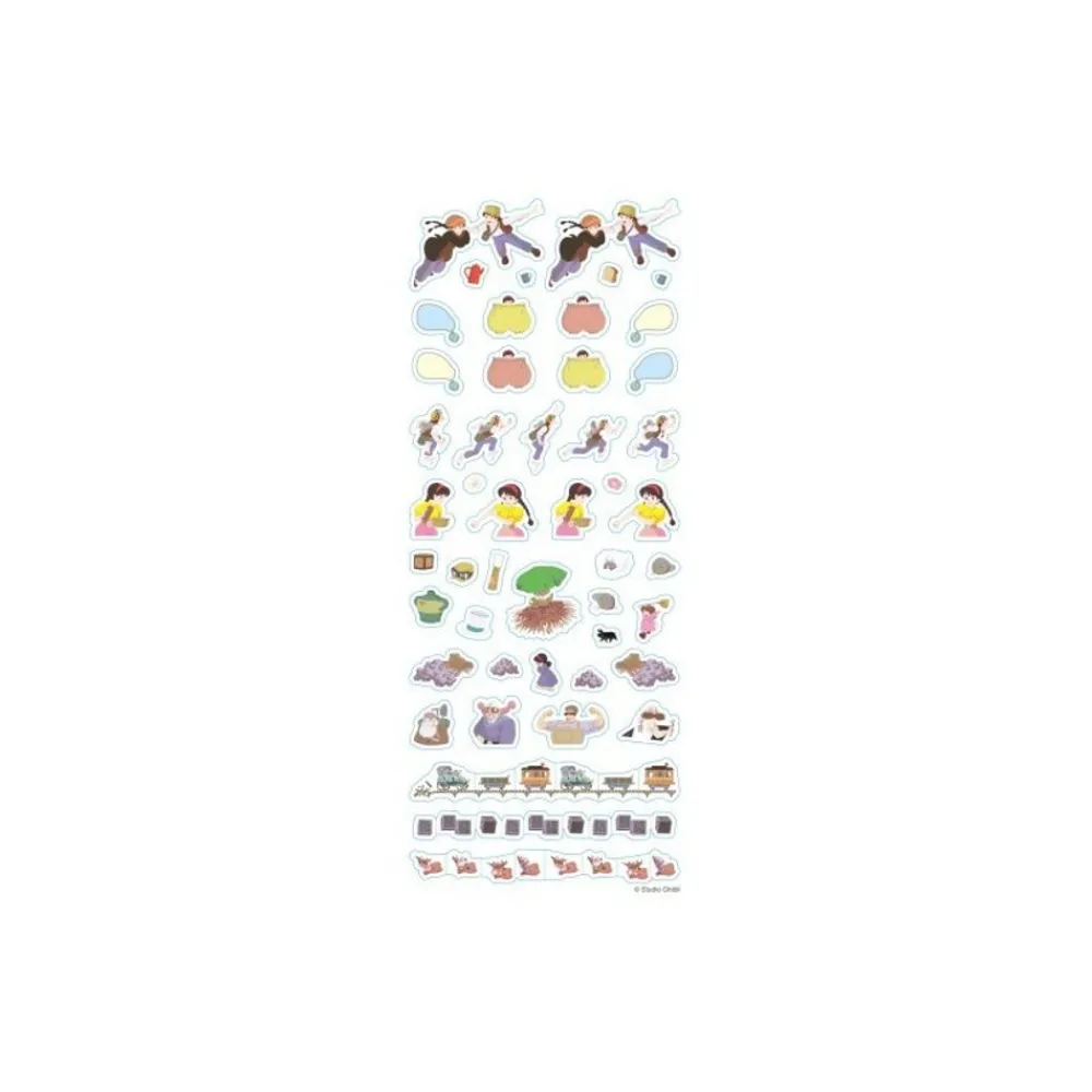 Hot Maison Ghibli Mini Schedule Stickers - Castle In The Sky