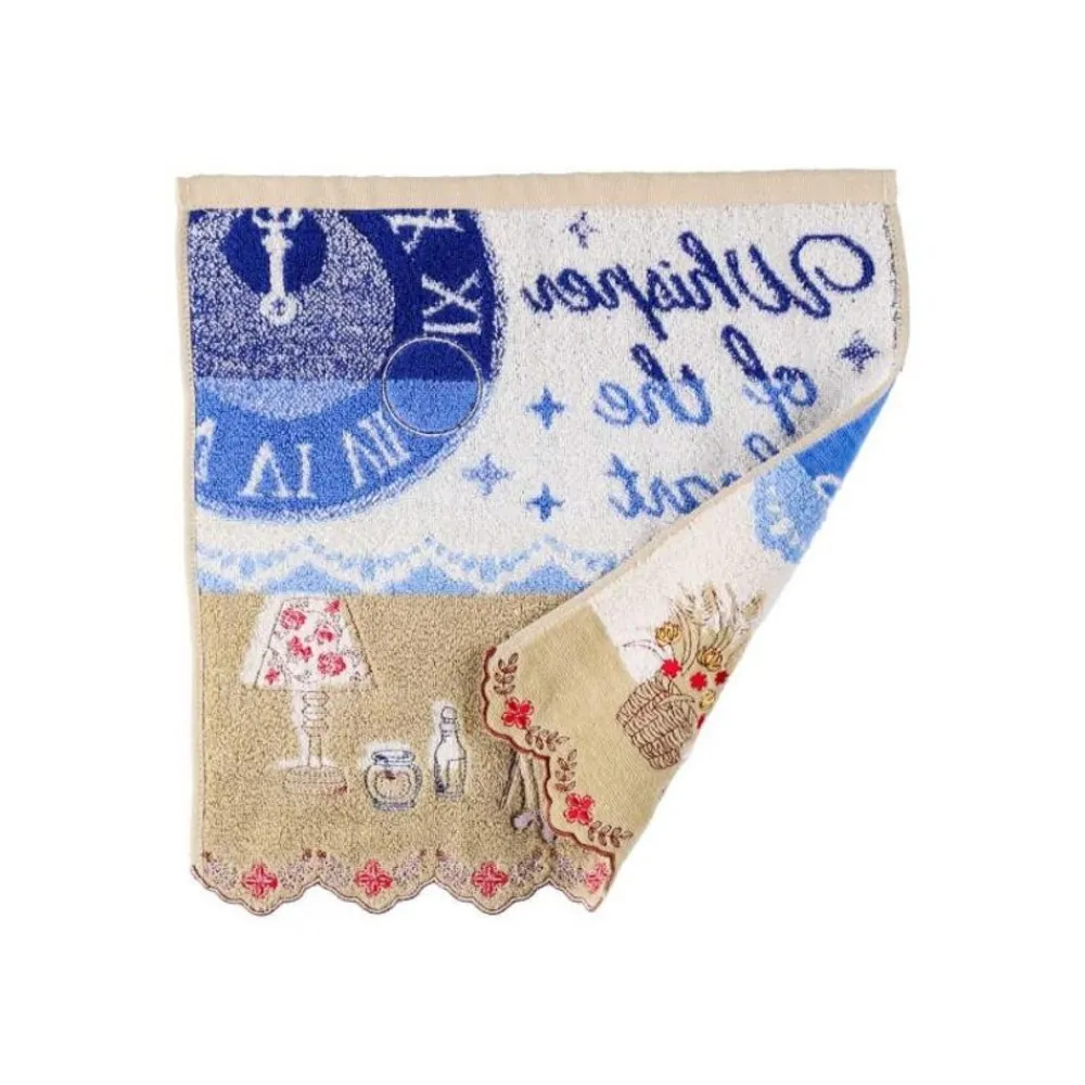 New Maison Ghibli Mini Towel Baron & Antique Shop 34X36 Cm - Whisper Of The Heart