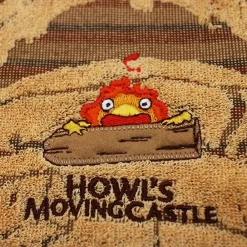 Maison Ghibli Mini Towel Calcifer 25 X 25 Cm - Howl'S Moving Castle