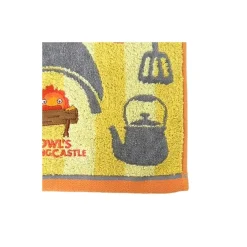 Hot Maison Ghibli Mini Towel Calcifer'S Kitchen 34X36 Cm - Howl'S Moving Castle