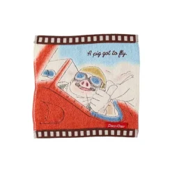 Discount Maison Ghibli Mini Towel Celluloid Marco'S Seaplane - Porco Rosso