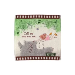 Outlet Maison Ghibli Mini Towel Celluloid Mei And Totoro - My Neighbor Totoro