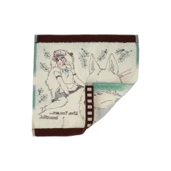 Sale Maison Ghibli Mini Towel Celluloid San - Princess Mononoke