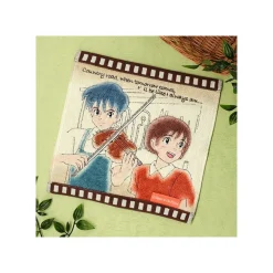 Sale Maison Ghibli Mini Towel Celluloid Shizuku & Seiji - Whisper Of The Heart