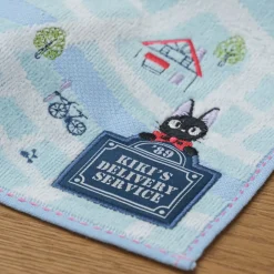 Hot Maison Ghibli Mini Towel City Map 25X25 Cm - Kiki'S Delivery Service