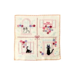 Hot Maison Ghibli Mini Towel Jiji By The Window 25X25 - Kiki'S Delivery Service