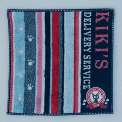 Discount Maison Ghibli Mini Towel Jiji Footprints 25X25 Cm - Kiki'S Delivery Service