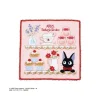 Maison Ghibli Mini Towel Jiji Pastries 25 X 25 Cm - Kiki'S Delivery Service