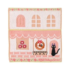 New Maison Ghibli Mini Towel Jiji Street Corner 25X25 Cm - Kiki'S Delivery Service