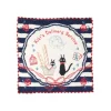 Hot Maison Ghibli Mini Towel Navy Blue Striped 25X25 - Kiki'S Delivery Service