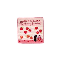Sale Maison Ghibli Mini Towel Pink Fruits Tea Time - Kiki'S Delivery Service 23 23 Cm