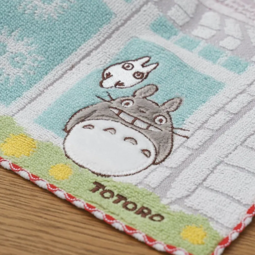 Maison Ghibli Mini Towel Satsuki & Mei'S House 25X25 Cm - My Neighbor Totoro