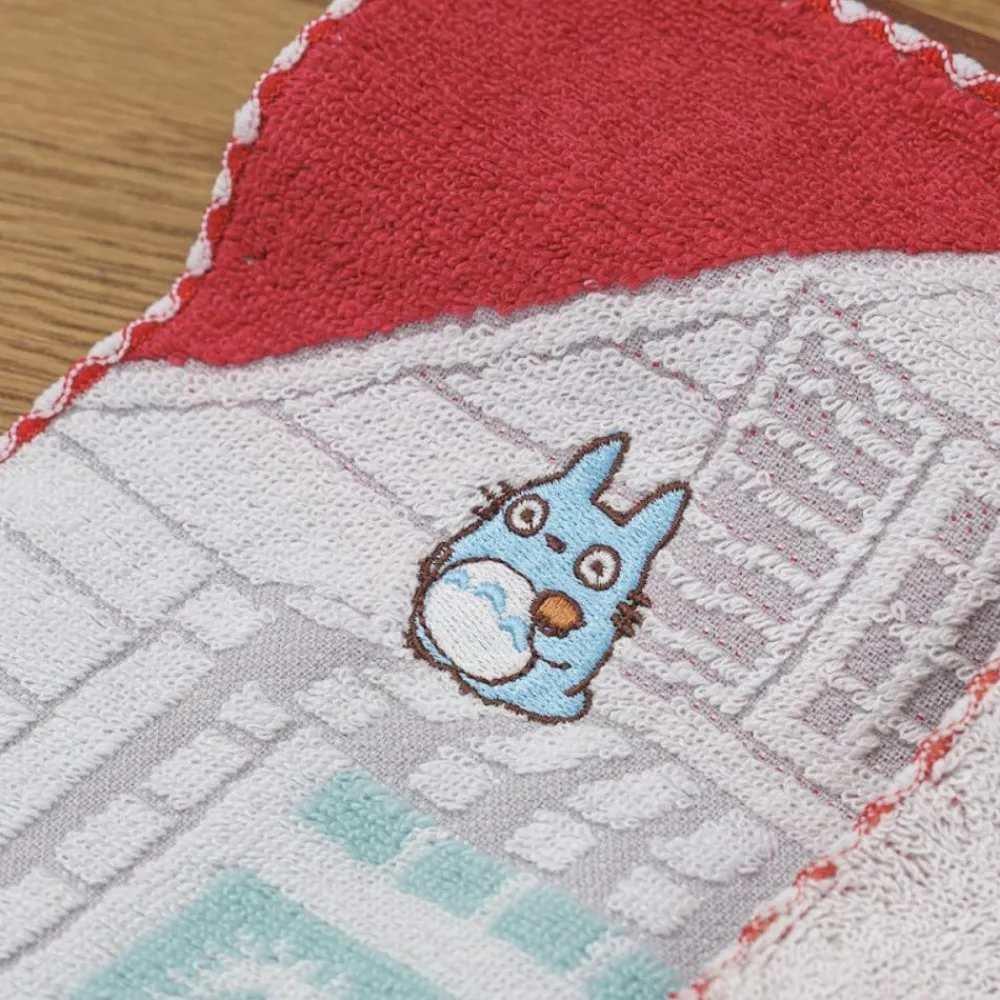 Maison Ghibli Mini Towel Satsuki & Mei'S House 25X25 Cm - My Neighbor Totoro