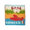 Online Maison Ghibli Mini Towel Savoia S.21 34X36 Cm - Porco Rosso