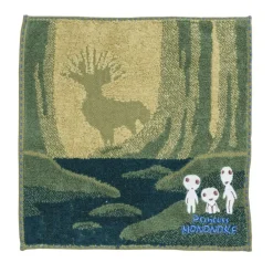 Clearance Maison Ghibli Mini Towel Shadow Of The Deer God 25X25 Cm - Princess Mononoke