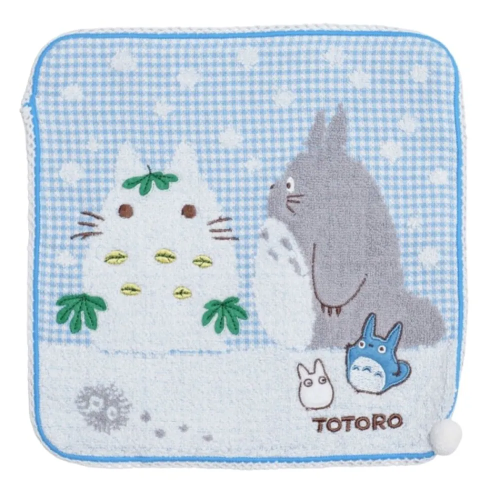Best Maison Ghibli Mini Towel Snowman 25X25 Cm - My Neighbor Totoro