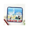 Hot Maison Ghibli Mini Towel Streets Of Paris 25X25 Cm - Kiki'S Delivery Service