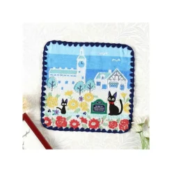 Hot Maison Ghibli Mini Towel Streets Of Paris 25X25 Cm - Kiki'S Delivery Service