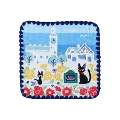 Hot Maison Ghibli Mini Towel Streets Of Paris 25X25 Cm - Kiki'S Delivery Service