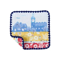 Hot Maison Ghibli Mini Towel Streets Of Paris 25X25 Cm - Kiki'S Delivery Service