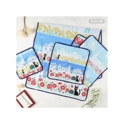 Hot Maison Ghibli Mini Towel Streets Of Paris 25X25 Cm - Kiki'S Delivery Service