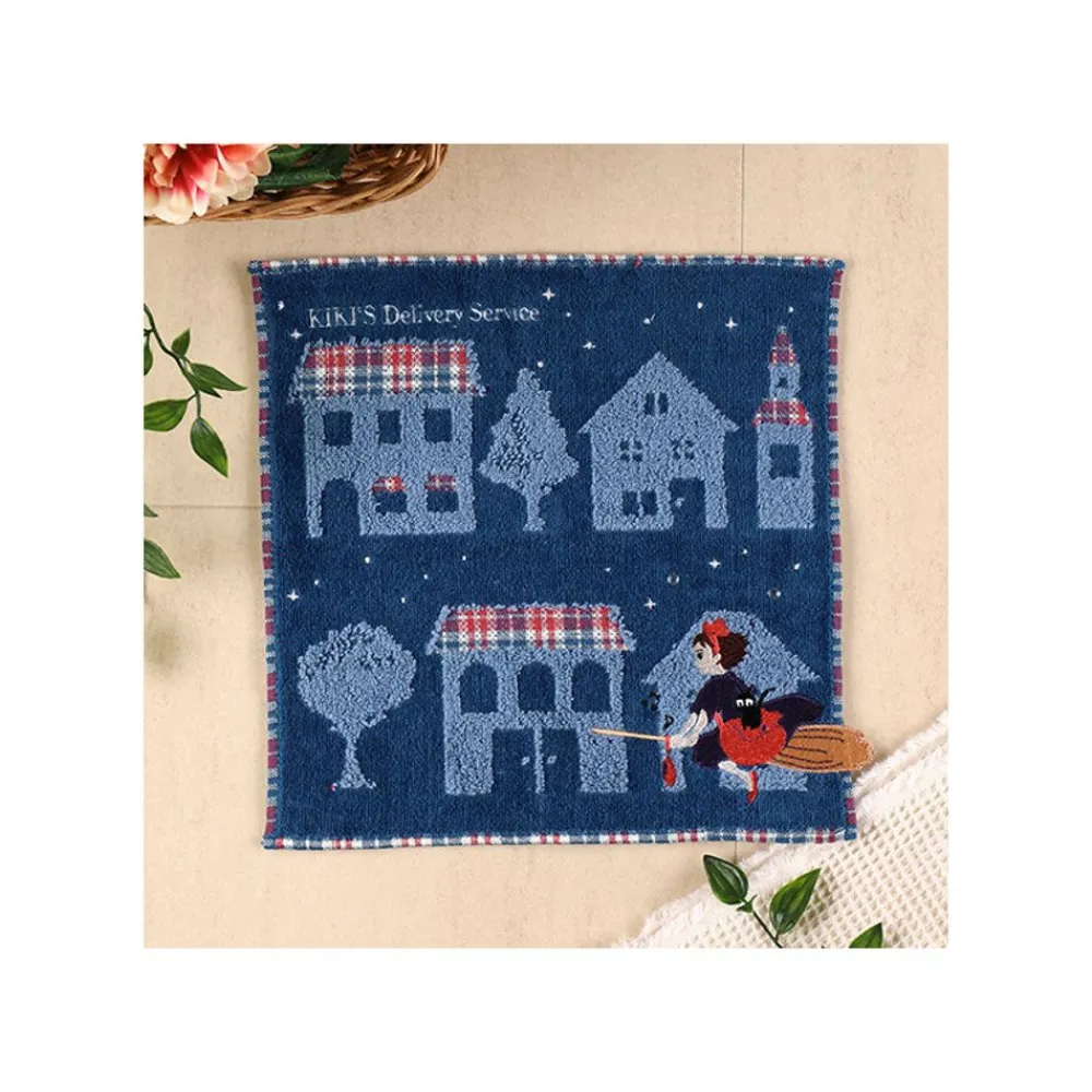 Outlet Maison Ghibli Mini Towel The Night Of Departure 25X25 Cm - Kiki'S Delivery Service