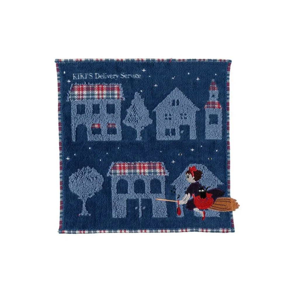 Outlet Maison Ghibli Mini Towel The Night Of Departure 25X25 Cm - Kiki'S Delivery Service