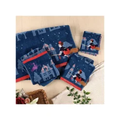 Outlet Maison Ghibli Mini Towel The Night Of Departure 25X25 Cm - Kiki'S Delivery Service