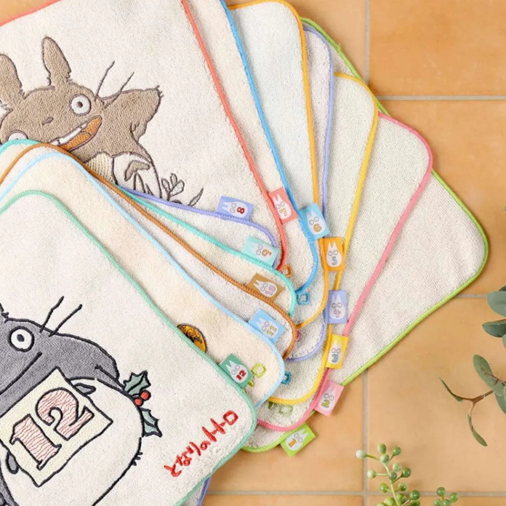 Hot Maison Ghibli Mini Towel Totoro Birthday 1 25X25 Cm - My Neighbor Totoro
