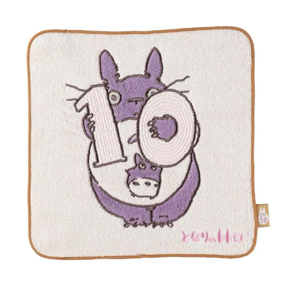 Maison Ghibli Mini Towel Totoro Birthday 10 25X25 Cm - My Neighbor Totoro