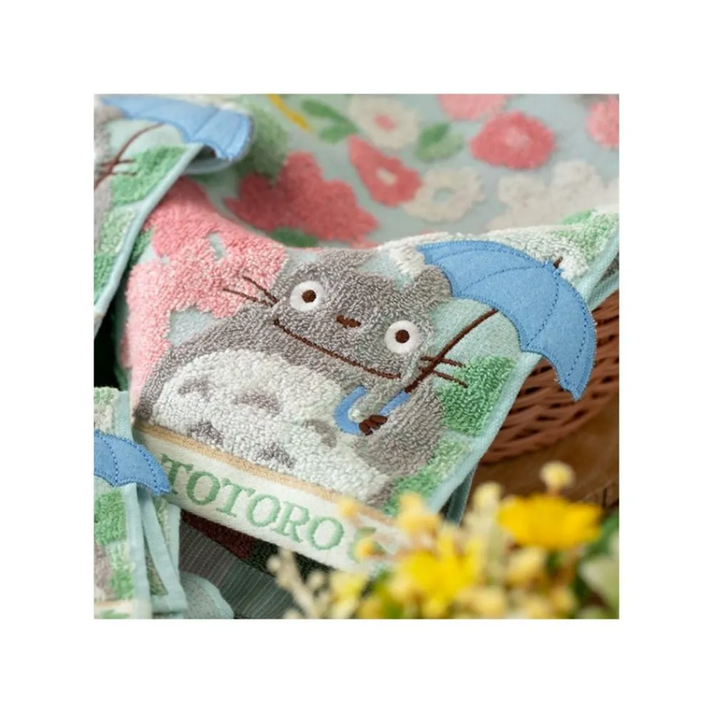 Clearance Maison Ghibli Mini Towel Totoro Flower Fields 25X25 Cm - My Neighbor Totoro