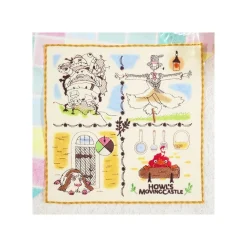Clearance Maison Ghibli Mini Towel Townfolks Of Castle 25X25 Cm - Howl'S Moving Castle