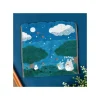 Outlet Maison Ghibli Mini Towel Under The Moon 25X25 Cm - My Neighbor Totoro