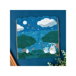 Outlet Maison Ghibli Mini Towel Under The Moon 25X25 Cm - My Neighbor Totoro