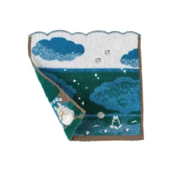 Outlet Maison Ghibli Mini Towel Under The Moon 25X25 Cm - My Neighbor Totoro