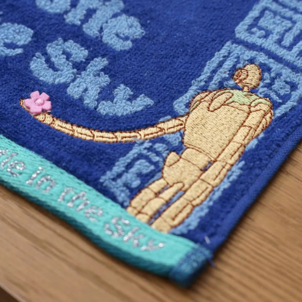Clearance Maison Ghibli Mini Towel Volucite Crystal Amulet 25X25 Cm - Castle In The Sky