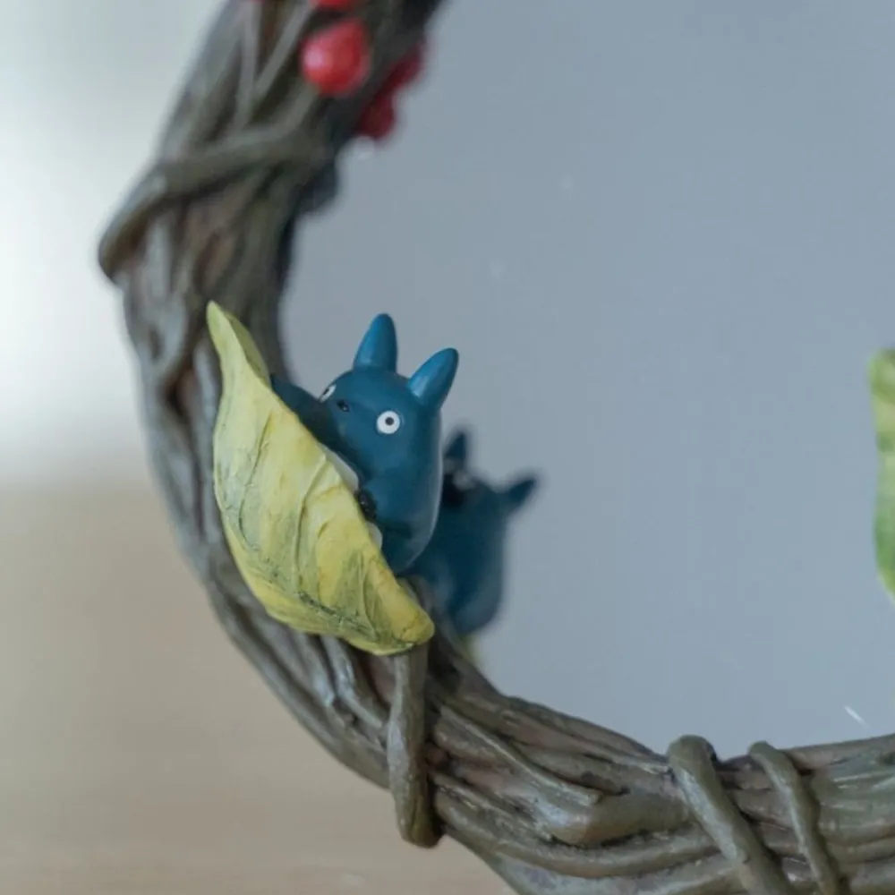 Best Maison Ghibli Mirror Flowers Garland Totoro - My Neighbor Totoro