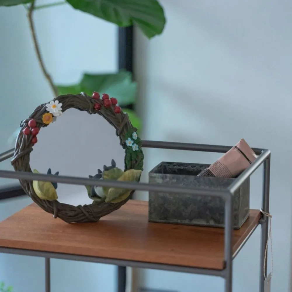Best Maison Ghibli Mirror Flowers Garland Totoro - My Neighbor Totoro