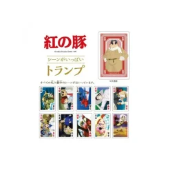 Maison Ghibli Movie Scenes Playing Cards - Porco Rosso