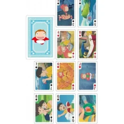 Discount Maison Ghibli Movie Scenes Playing Cards - Ponyo On The Cliff