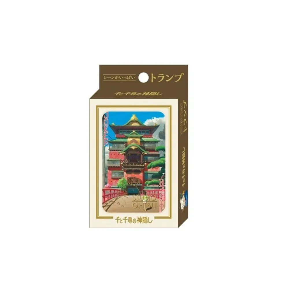 Hot Maison Ghibli Movie Scenes Playing Cards - Spirited Away