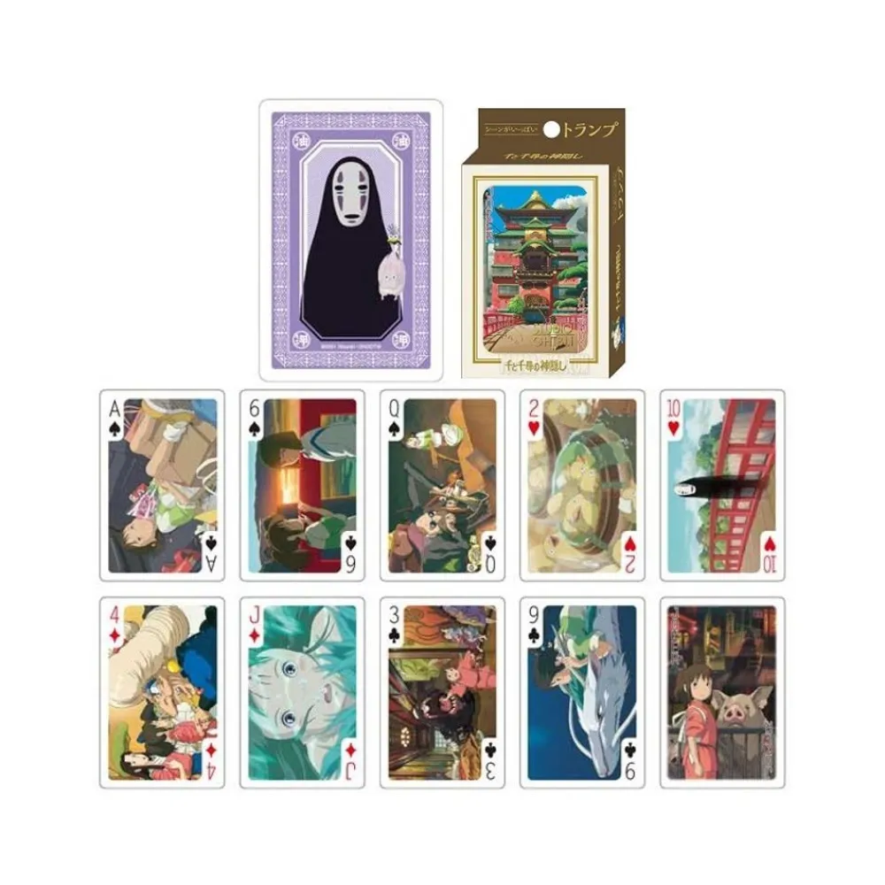 Hot Maison Ghibli Movie Scenes Playing Cards - Spirited Away