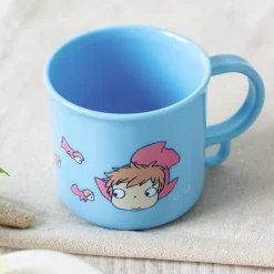Clearance Maison Ghibli Mug Ponyo In The Ocean - Ponyo On The Cliff