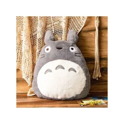 Hot Maison Ghibli Nakayoshi Cushion Grey Totoro - My Neighbor Totoro