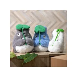 Clearance Maison Ghibli Nakayoshi Plush Big Totoro With Leaf - My Neighbor Totoro
