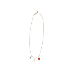 Discount Maison Ghibli Necklace Strawberry And White Totoro - My Neighbor Totoro