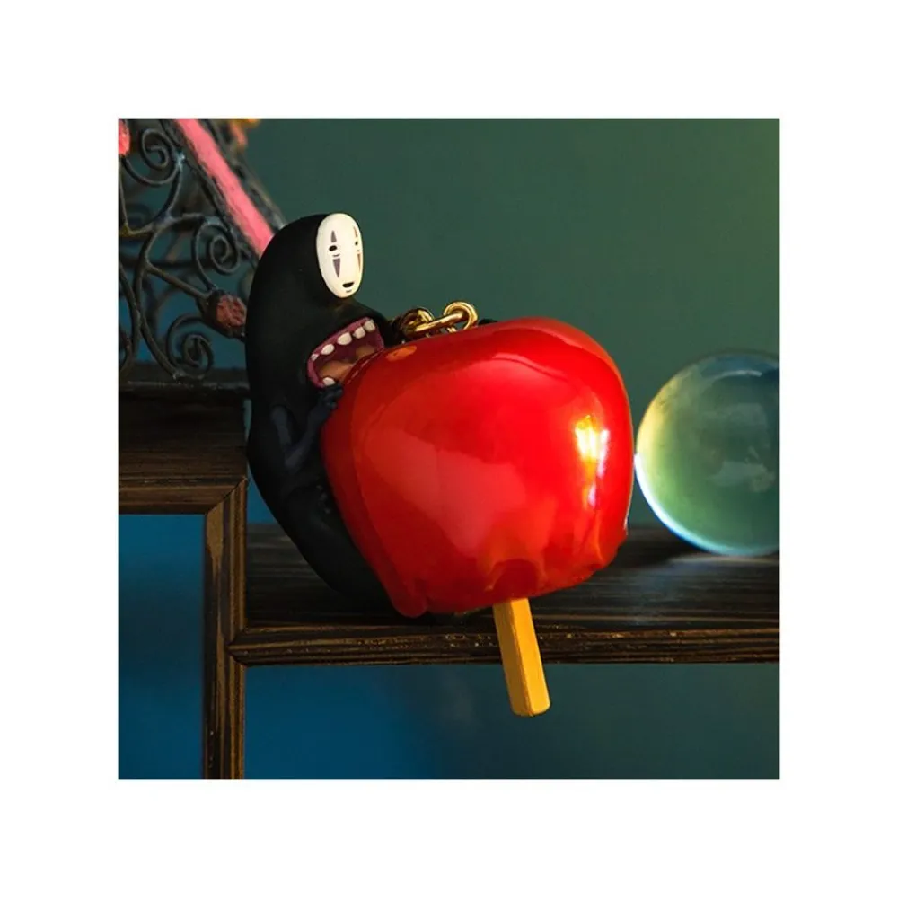 Maison Ghibli No Face Candy Apple Keychain - Spirited Away