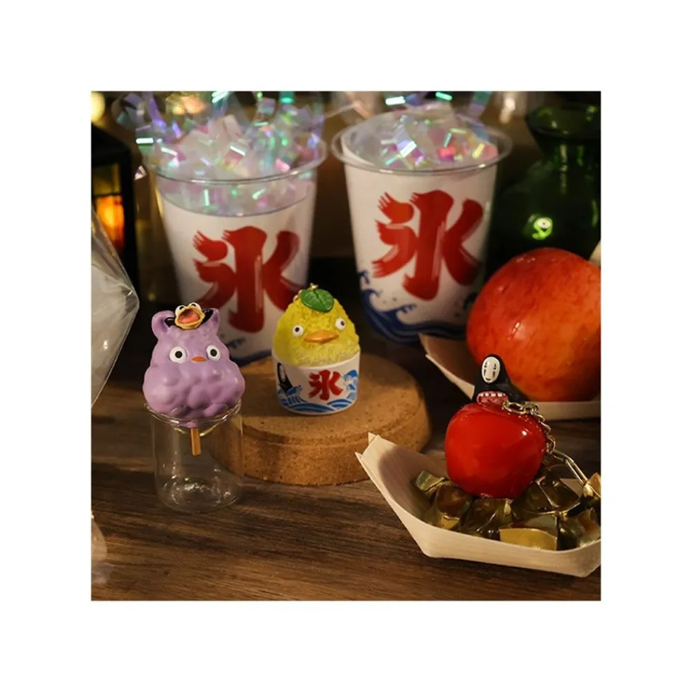 Maison Ghibli No Face Candy Apple Keychain - Spirited Away