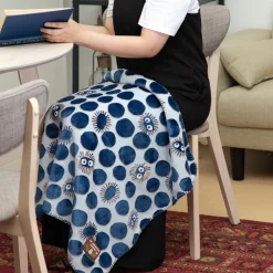 Outlet Maison Ghibli Opalised Blanket Soot Sprite Silhouette 70X100 Cm - My Neighbor Totor