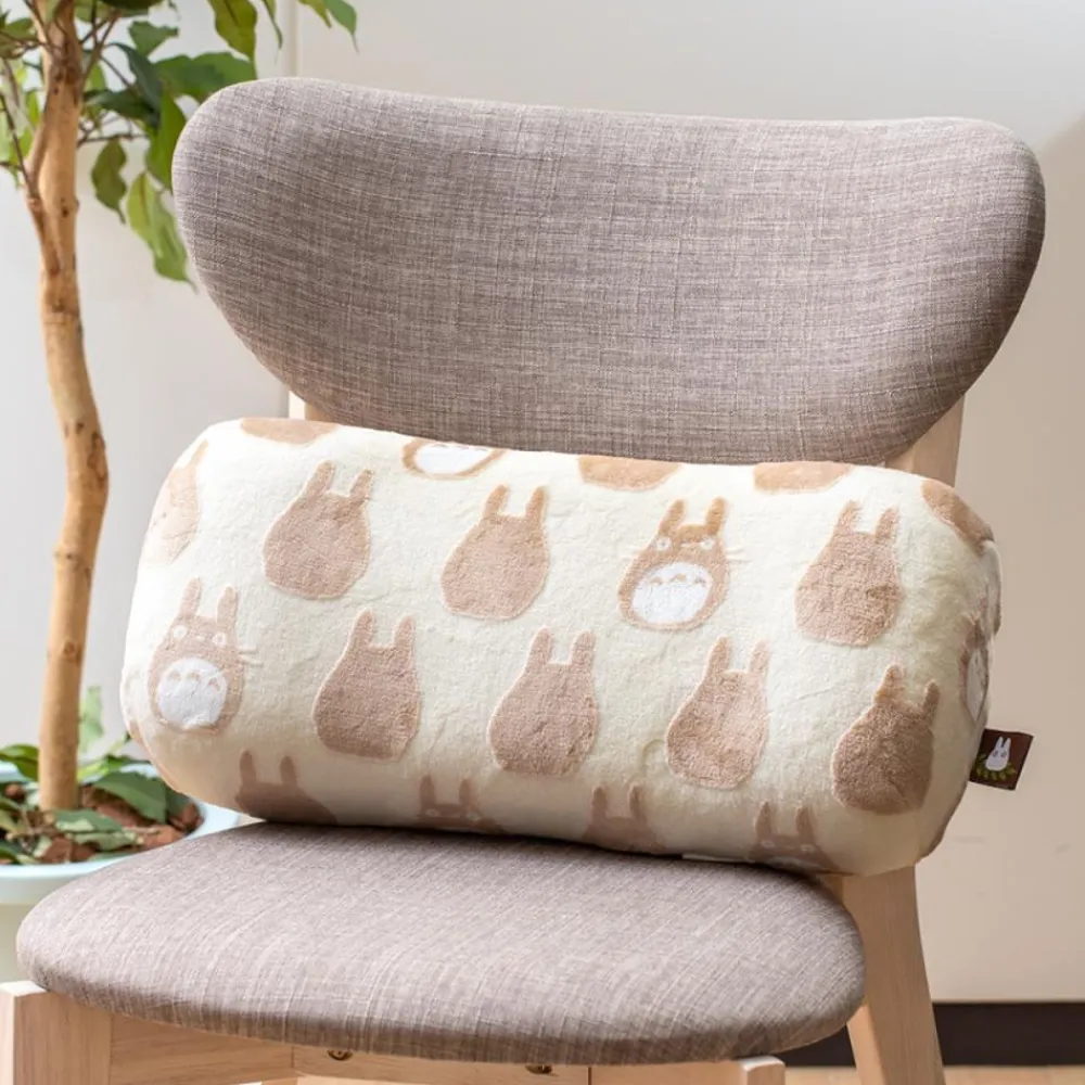 Outlet Maison Ghibli Opalised Block Cushion Totoro Silhouette - My Neighbor Totoro